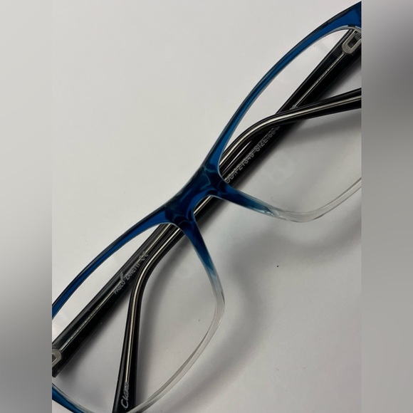 Affordable Eyewear-Pablo Zanetti Mod:PZ1349 55-18-136 Aqua Blue Fade & Blk Frame - Picture 12 of 14